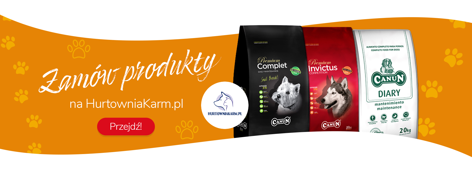 Baner zamów produkty